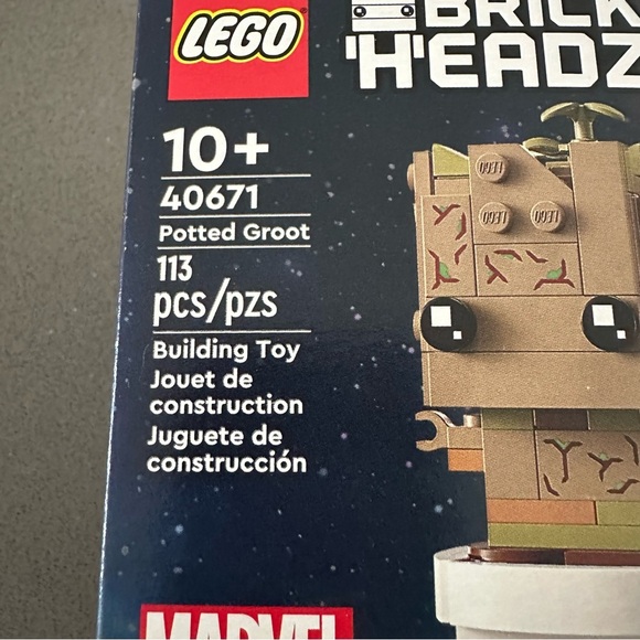 LEGO BrickHeadz 40671 Potted Groot | Marvel Guardians of the Galaxy Set - Picture 2 of 7